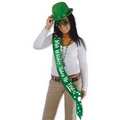 Irish Whisky Makes Me Frisky Satin Sash